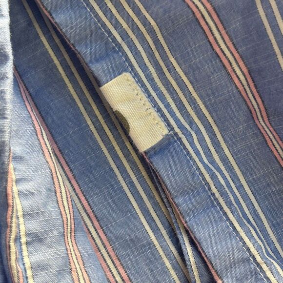 Grayson The Hero Stripe bottom down Shirt Blue Size Small - Picture 7 of 10